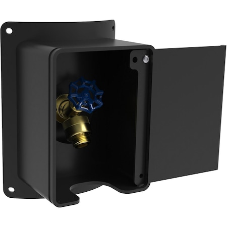 Elkay Halsey Taylor Locking Hose Bib Accessory, Blk Black 4471LHBBLK